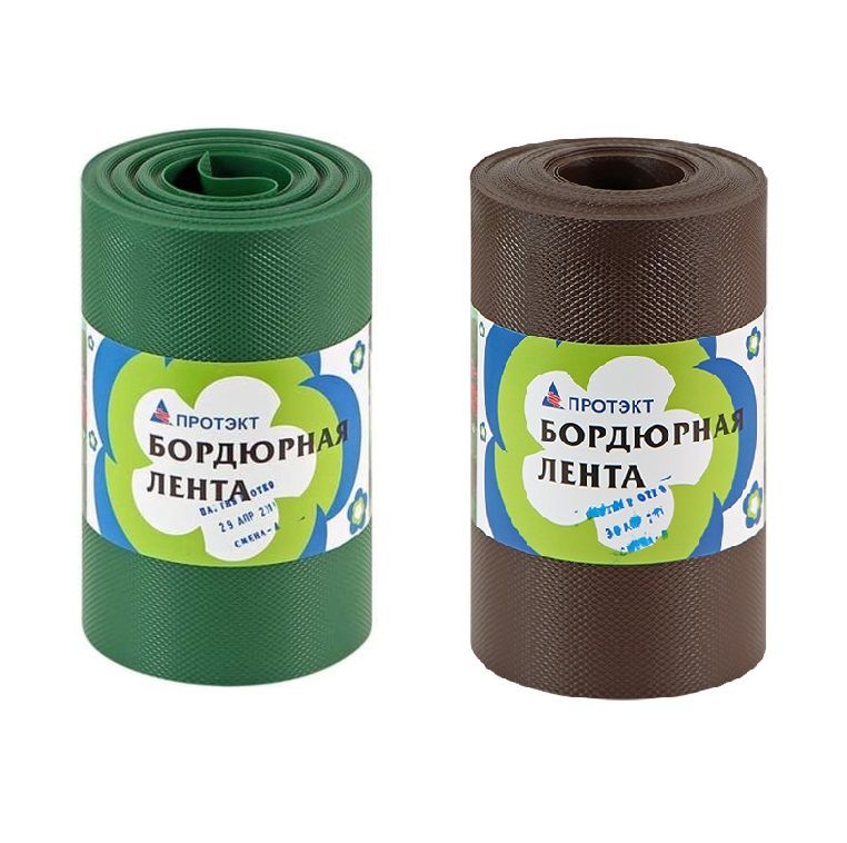 Лента бордюрная БЛ-20 (0,20х9м) хаки/кор.(упак.2шт.)