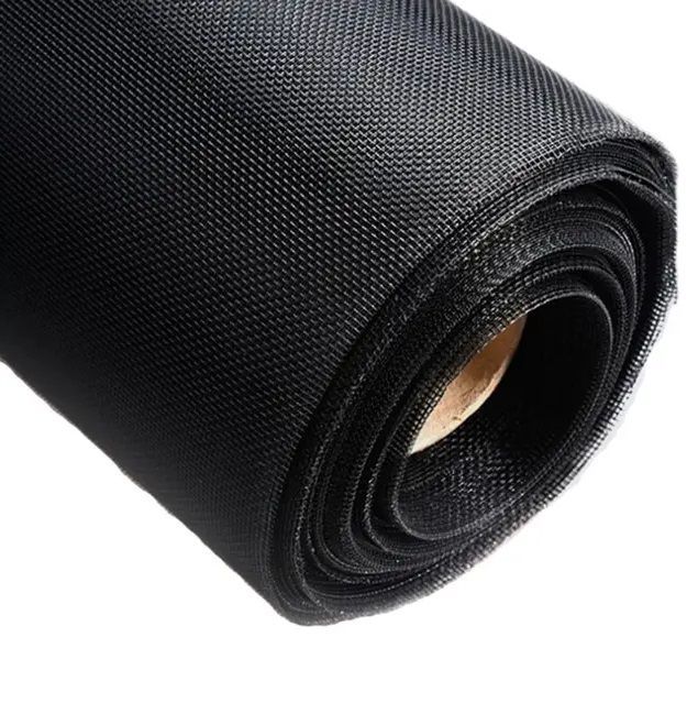 Сетка москитная из стекловолокна шир.90см (рулон 30м) чер.