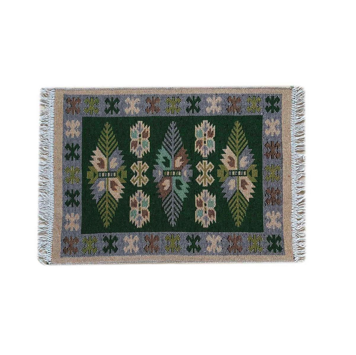 Коврик из хлопка 50*80 зел 11580101 Kilim Usak