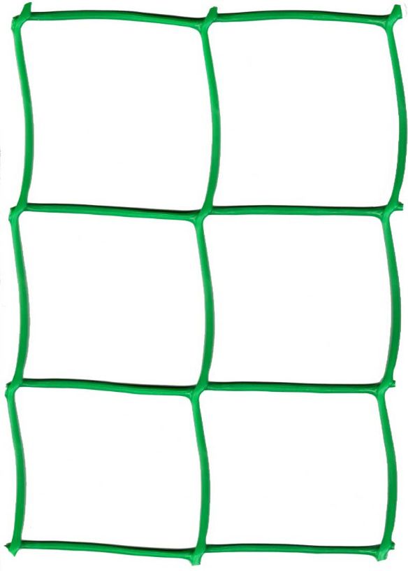 Сетка для плетистых роз Ф-90 (1х5м) ячейка 95х90мм зел/хаки