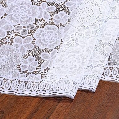 Клеенка ажурная "Grace Лейс" LA-0821 U бел. (1,37х20м)