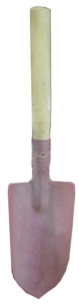 Совок посадочный СПШ эмаль (с деревянной ручкой широкий) (упак.5 шт.)