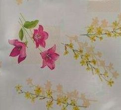 Клеенка на нетк.основе "Амарант" 6408D (1.40х20м)