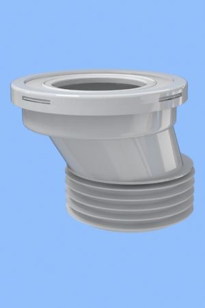 W-4220 Фановая труба (слив) 110*45,5гр. АНИ ПЛАСТ