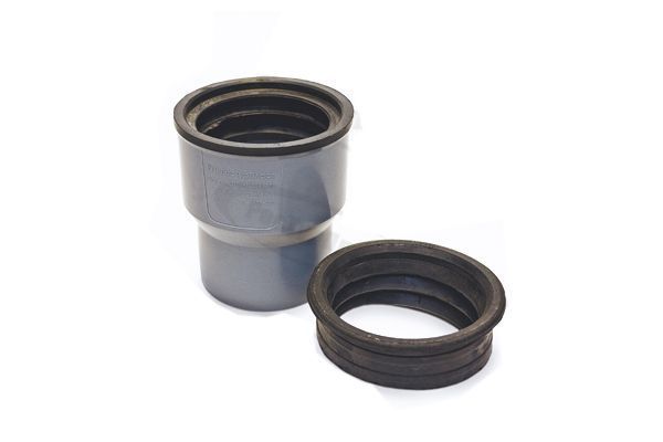 Переход чуг/пл д110/124 (уп.80 шт.)