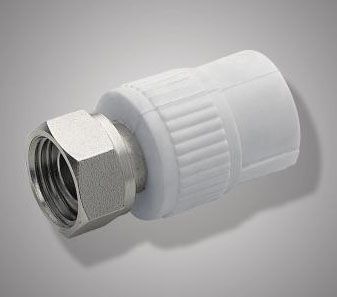 Муфта с накид.гайкой F 105.2004 ППР латунь SH 20*1/2F (упак.5шт.)