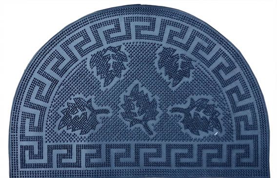 Коврик резиновый PIN MAT 40х60 (этно) полукруг