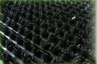 Напольная дорожка "Травка" 139 черный шир.0,9x15м