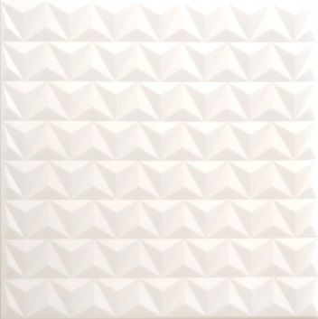 Плитка потолочная белая ламинированная Солид С-2075/40 (упак. 160шт.)