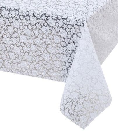 Скатерть ТR-683 белая (138*20)