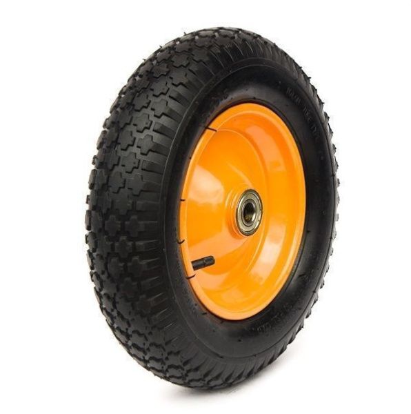 Колесо к 1-колесной тачке 16х4,00-8 д.12