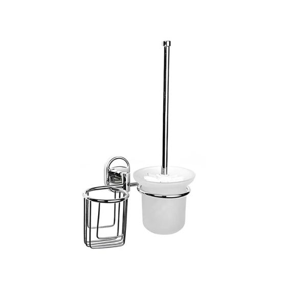 Настенный держатель для освежителя и ёршик с крышкой (29 серия)