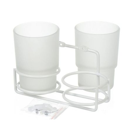 Настенный двойной  стакан   P29-7 (28 серия)