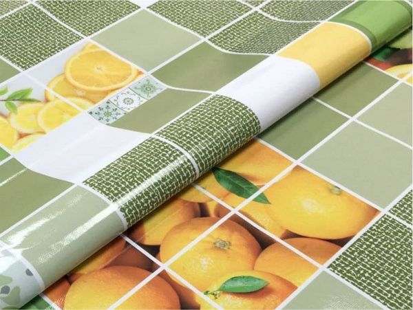 Клеенка на тк.основе "ГЛЯНЕЦ"  21348 (STS5368-1) (1.37х20м)