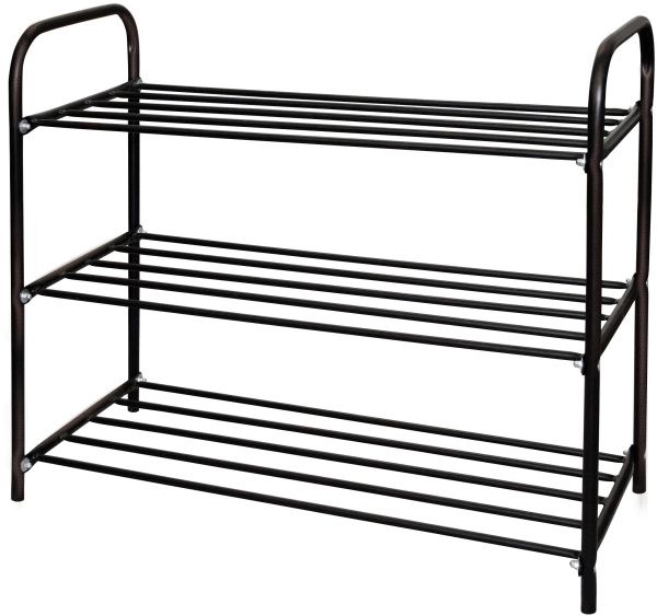 Этажерка "Комфорт3" (590х330х800) 3-х ярусн.разборн. ЭТК3/А Ника