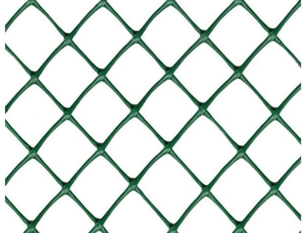 Заборная решетка З-40 (1,5х10м) ячейка 40х40мм зел/хаки