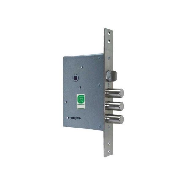 Замок врезной сувальдный с защёлкой ЗВ 30.11