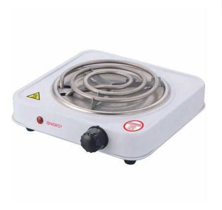 Электроплитка ENERGY EN-902 ЭПТ (1конф.1,0кВт, спираль нерж.чаша) бел.