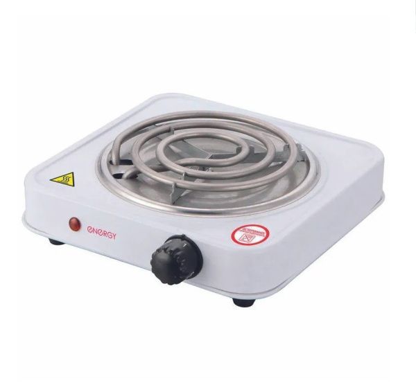 Электроплитка ENERGY EN-902 ЭПТ (1конф.1,0кВт, спираль нерж.чаша) бел.