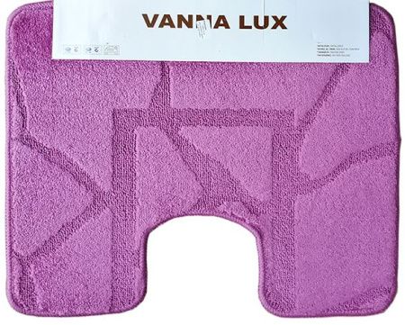 Коврик Vanna Lux туалет (1предмет) 50х60 см сирень
