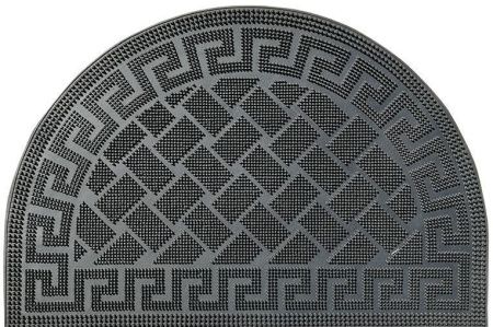 Коврик резиновый PIN MAT 45х75 (мостовая) полукруг
