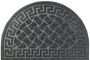 Коврик резиновый PIN MAT 45х75 (мостовая) полукруг