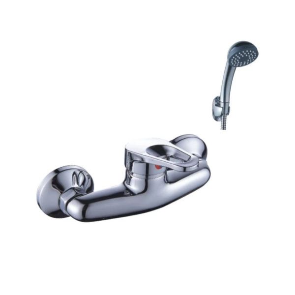 Смеситель для ванны и умывальника монокомандный хром Potato Эверест B 20-028