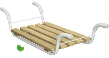 Сиденье в ванну метал и дерево, "Классик" СВ2 Ника