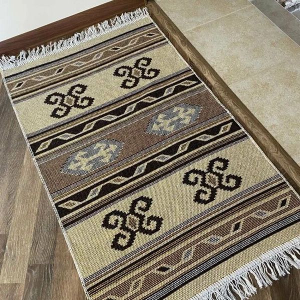 Коврик хлопок/смешан.нить 60*120 кор. UK10 6121004 Kilim Usak