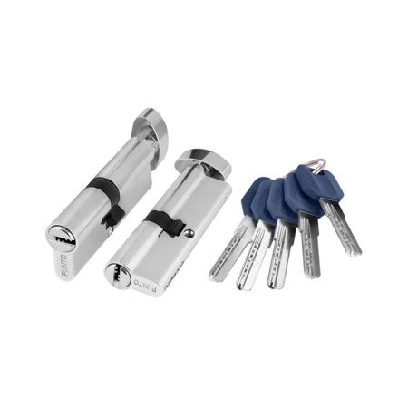 Цилиндровый механизм Z4002Knob70 хром