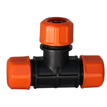 Тройник цанговый "Жук" 1/2-3/4-3/4