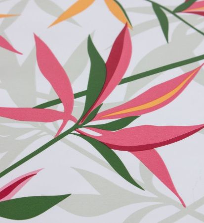 Клеенка на нетк.основе "Camelia" 702/9 Листья бамбука (1,40х20м)