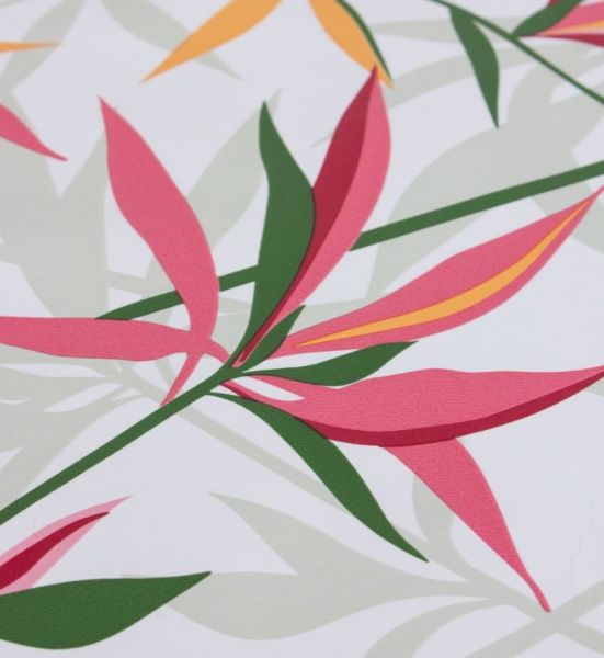 Клеенка на нетк.основе "Camelia" 702/9 Листья бамбука (1,40х20м)