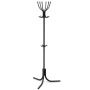 Вешалка напольная ВК6/Ч Комфорт 6 черный Ника