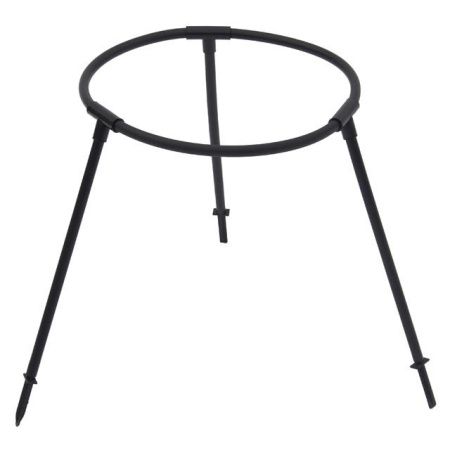 Кустодержатель "Роза" d48хh70см. черн. пластик