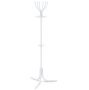 Вешалка напольная ВК6/МБ Комфорт 6 матовый белый Ника