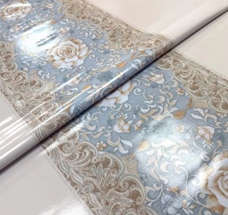 Клеенка на тк.основе "ГЛЯНЕЦ"  21670 (STS5772-1) (1.37х20м)