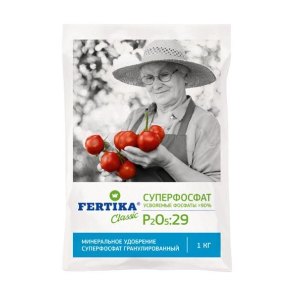 Суперфосфат (P2O5-26%) ФЕРТИКА 1 кг