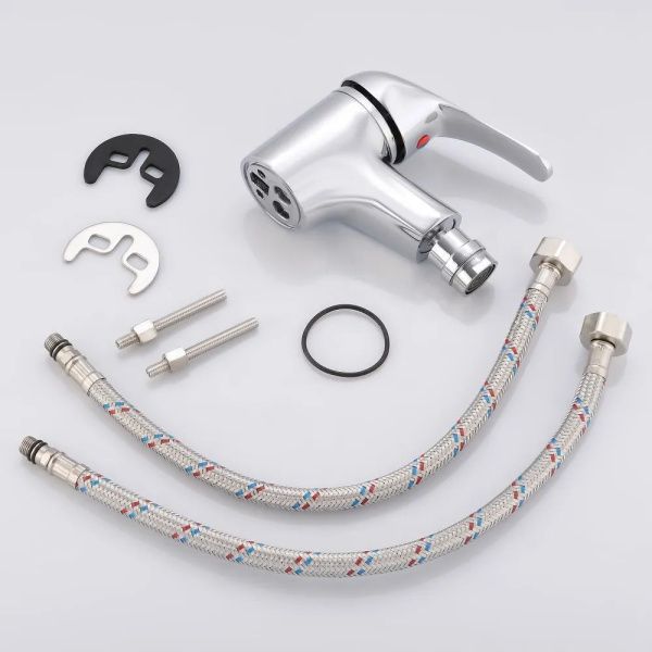 Смеситель для биде монокомандный  хром  Potato Эверест B50-021