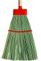 Метла пластиковая плоская №9 люкс ВИР с черенком В/С*