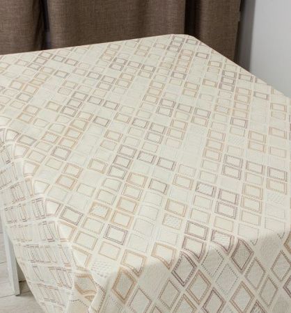 Клеенка ажурная "Lace Print" YD-466F, беж (1,37х20м)