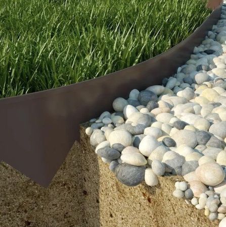 Лента бордюрная БЛ-10 (0,10х9м) толщ.1мм кор.