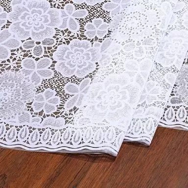 Клеенка ажурная "Grace Лейс" LA-0821 U бел. (1,37х20м)
