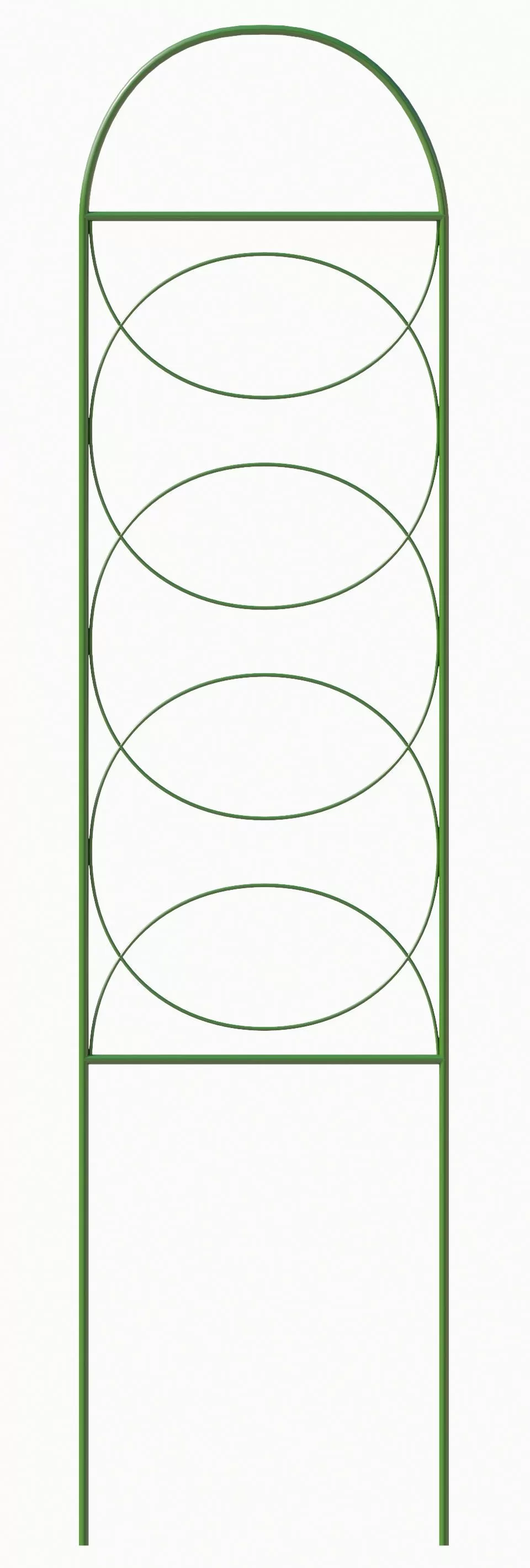 Шпалера кружок 1,7м.(упак 5шт.)