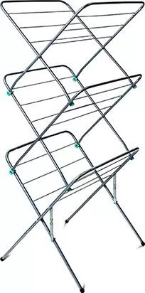 Сушилка для белья напольная вертикальная складная, 530х495х1300, серая, СБВ2/С, Ника