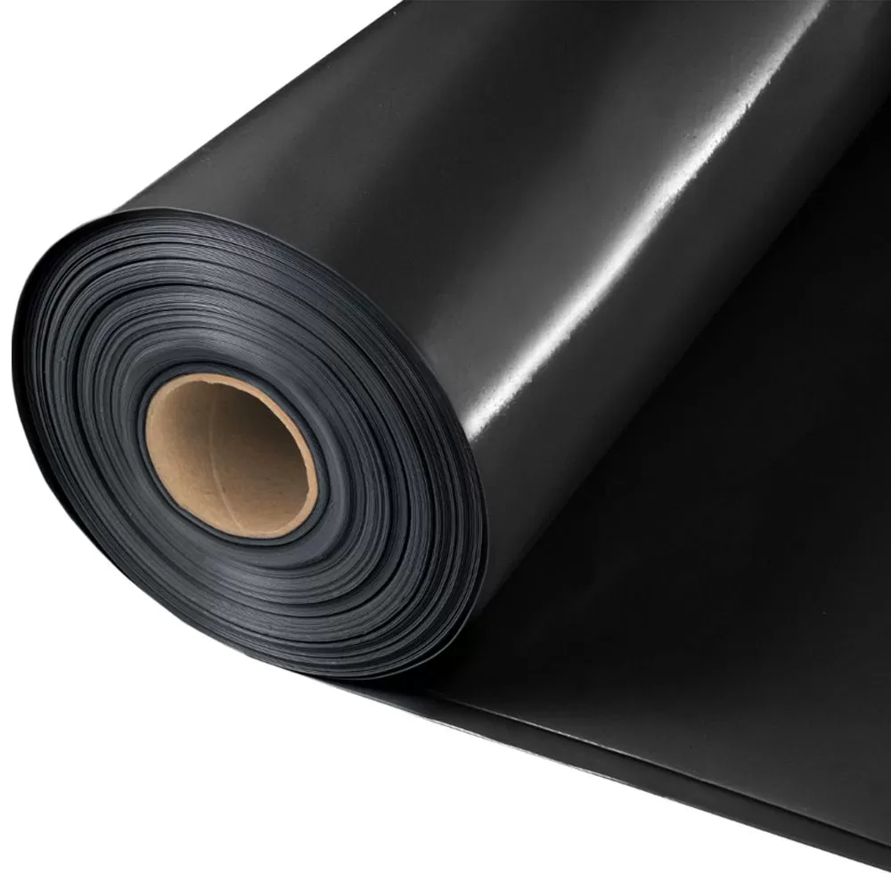 Пленка ЧЕРНАЯ шир.3м 120 мк 1С (рулон 100м)