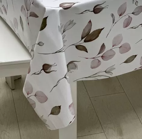 Клеенка на тк.основе "Алегра" Цветок хлопка (1.40х20м)