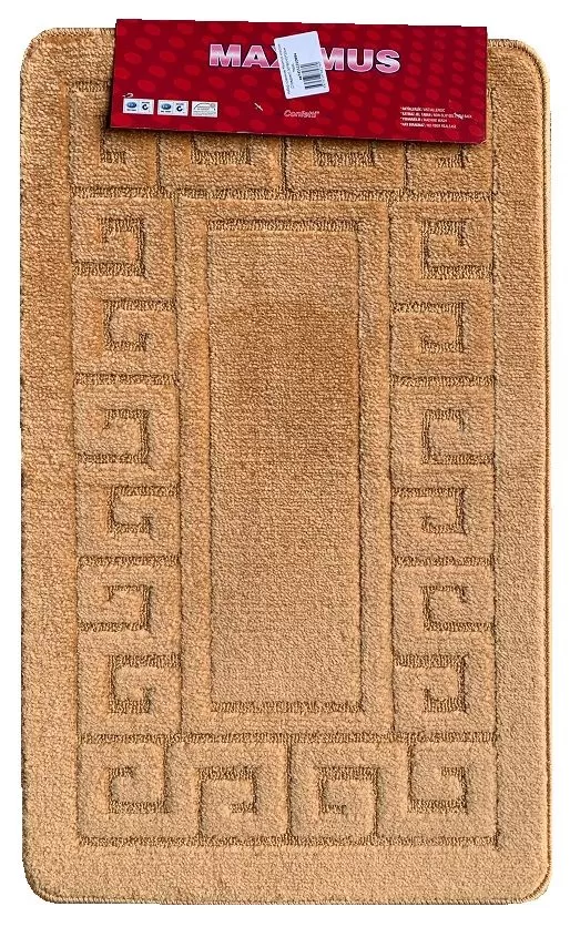 Набор ковриков Maximus (1предмет) 50х80см 589 терракот.