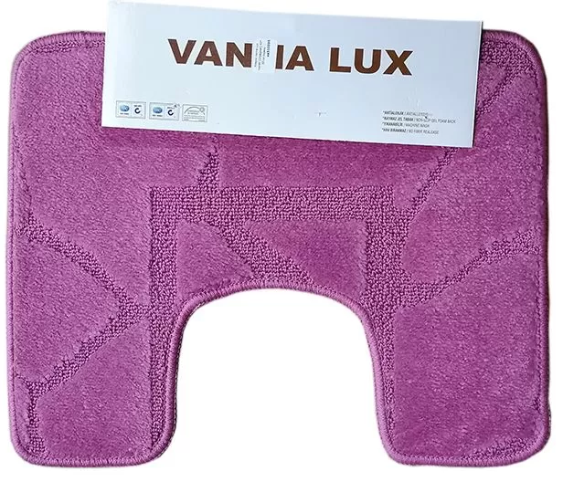 Коврик Vanna Lux туалет (1предмет) 40х50 см сирень