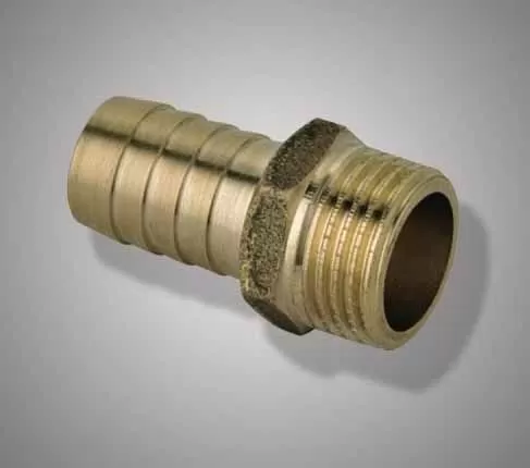 Штуцер (переходник) F 362.2505 резьбовой латун. (Ф25х3/4М) (наруж.) (уп.5шт.)